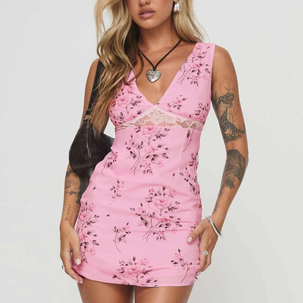 Floral Mini Dress